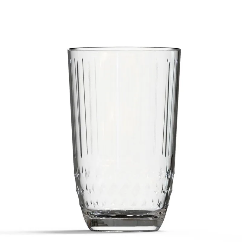 Vaso Stambul alto 442.5 ml 6 unidades Cristar