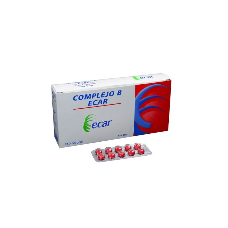 Complejo B Caja con 250 Grageas