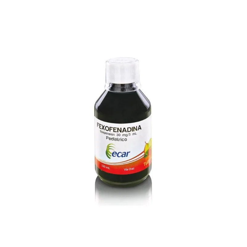 Fexofenadina 30 Mg / 5 Ml Pediatrico Sabor Tuttifruti 150 Ml