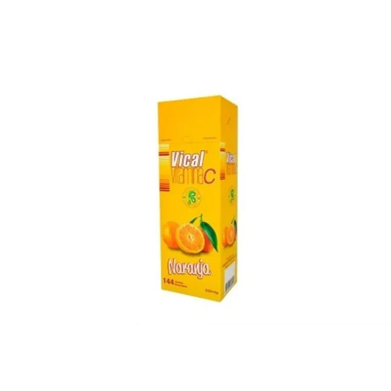 Vical Vitamina C 500 Mg Sabor a Naranja 144 Tabletas