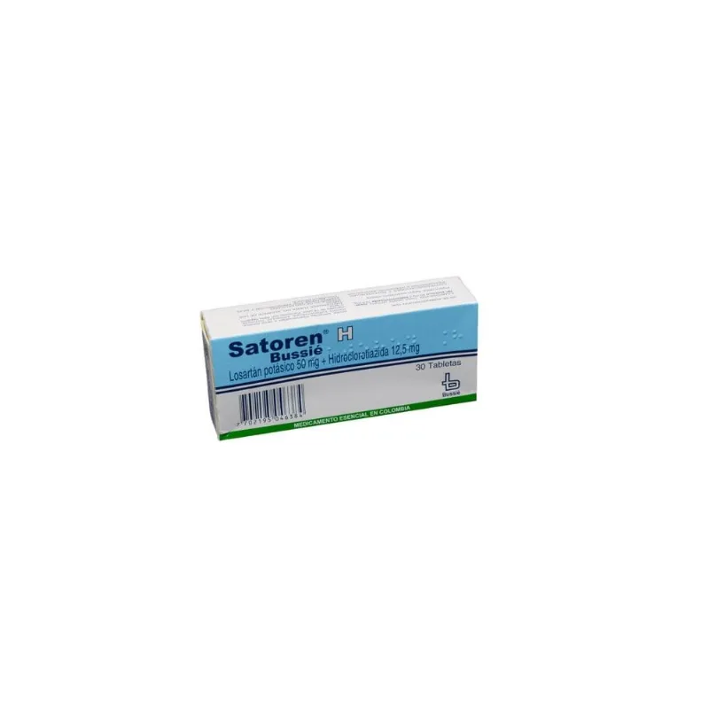 Satore H 50 / 12.5 Mg Caja con 30 Tabletas