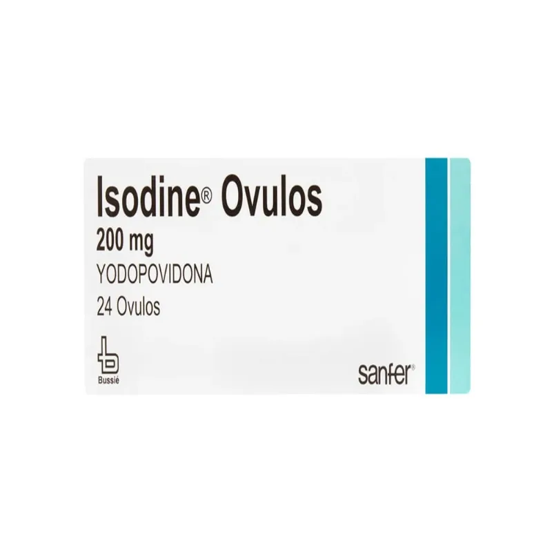 Isodine 200 Mg Caja con 24 Óvulos