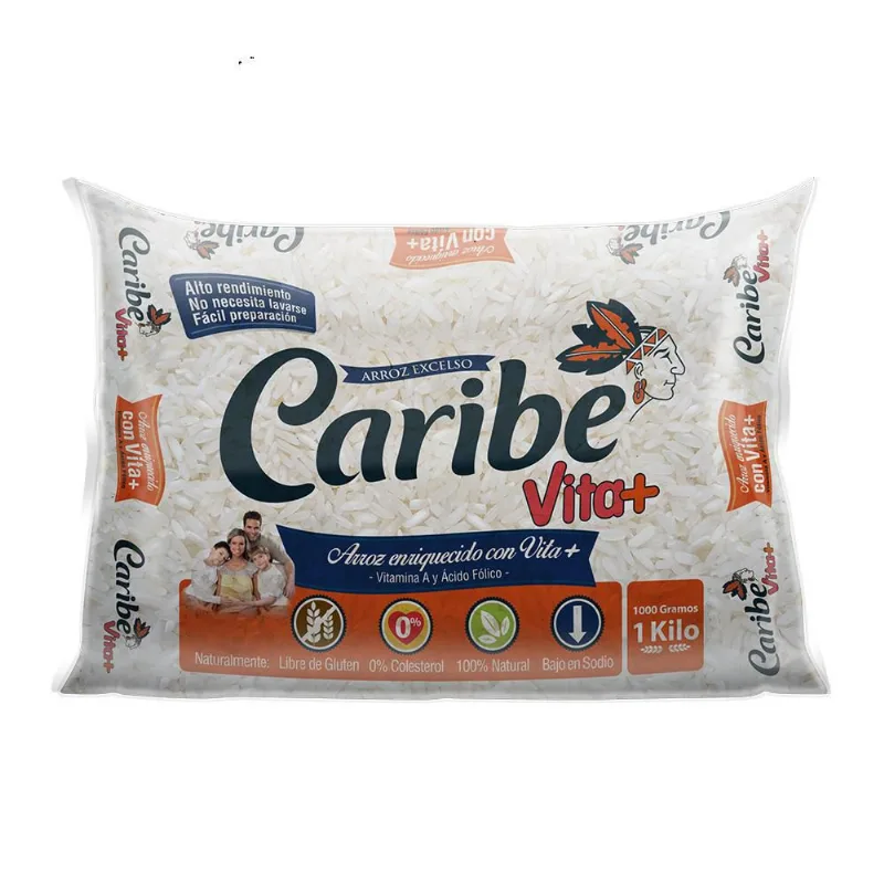 Arroz Blanco Enriquecido CARIBE 1000 gr Arroz Caribe Enriquecido 1000 gr
