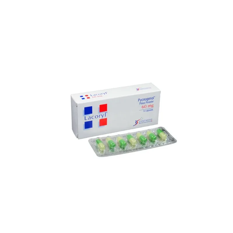 Lacoryl 60 Mg Caja con 14 Cápsulas