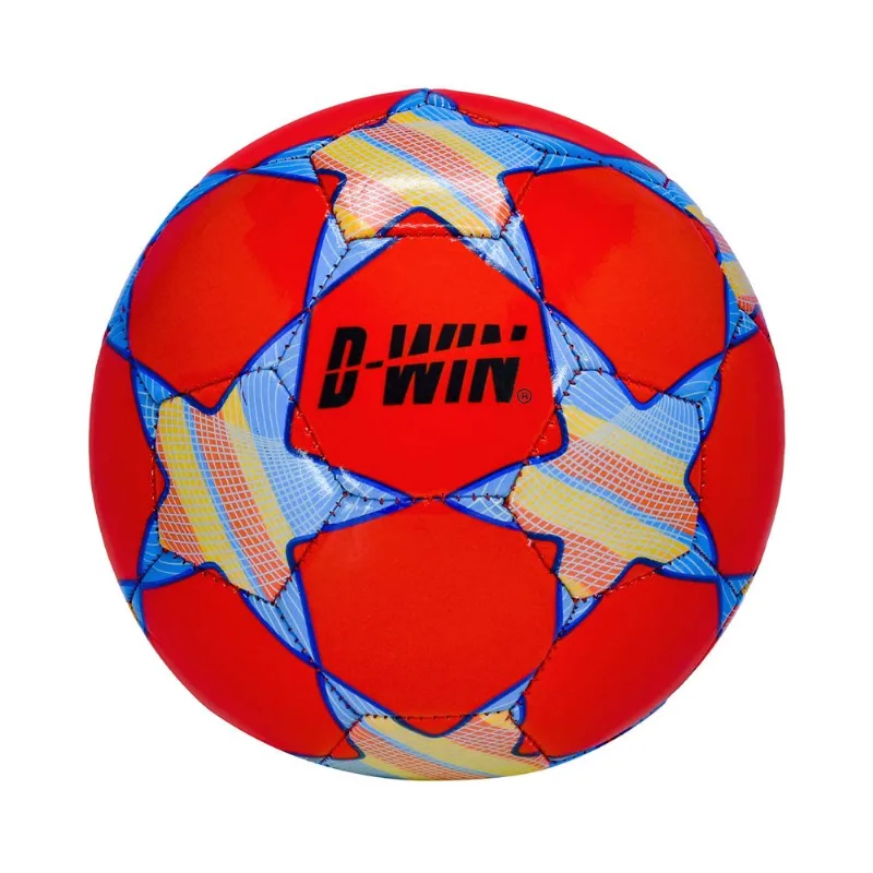 Balón de Fútbol N5 D-WIN Champion Game Rojo con Malla