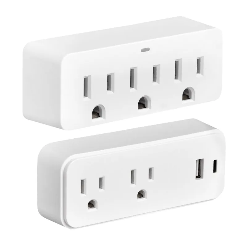 Kit de Multitomas con Puertos USB A y Tipo C