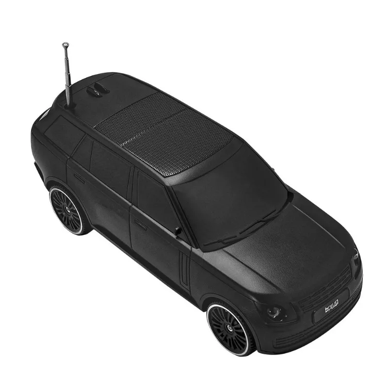 Parlante Recargable Tipo Miniban Tech Logic 16 W Con Radio FM Negro