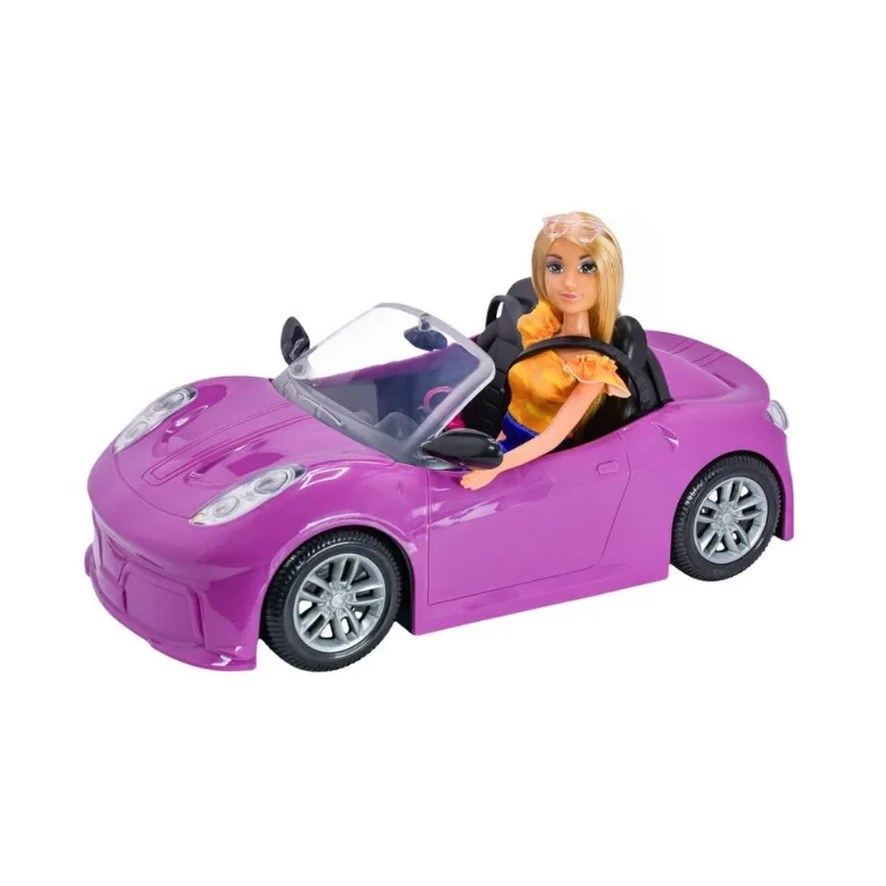 Muñeca con Carro Deportivo Anlily
