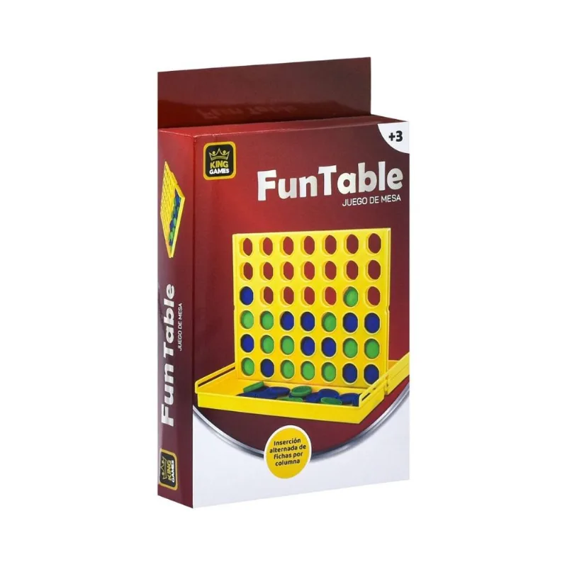 Juego 4 en Línea Tablero Inclinable King Games