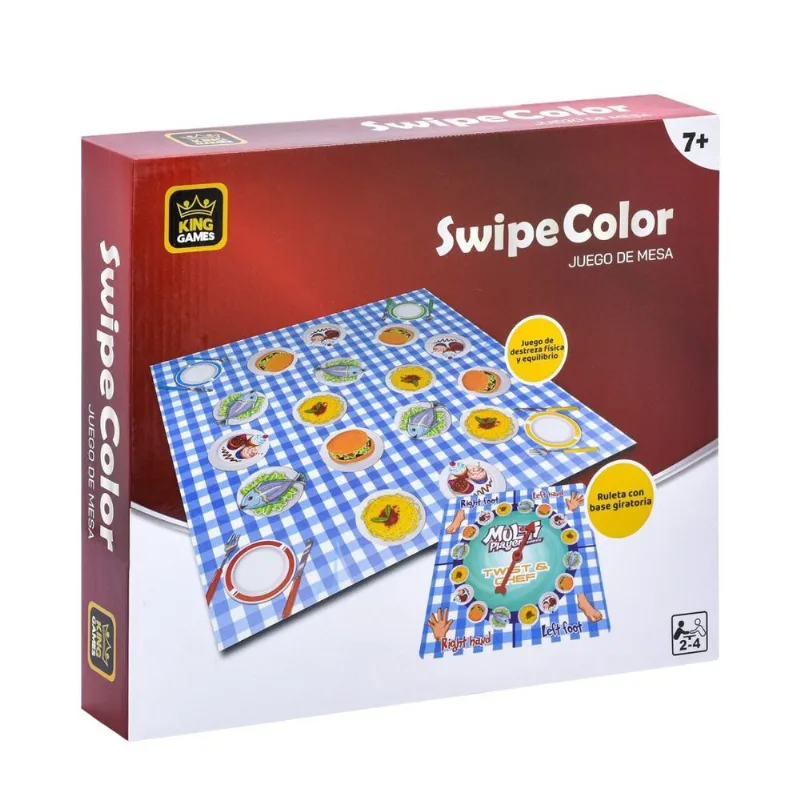 Tapete de Destreza con Ruleta de Colores King Games