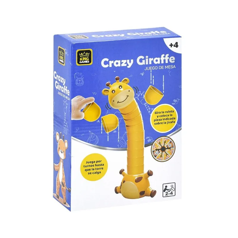 Jirafa de Equilibrio 12 Piezas Apilables King Games