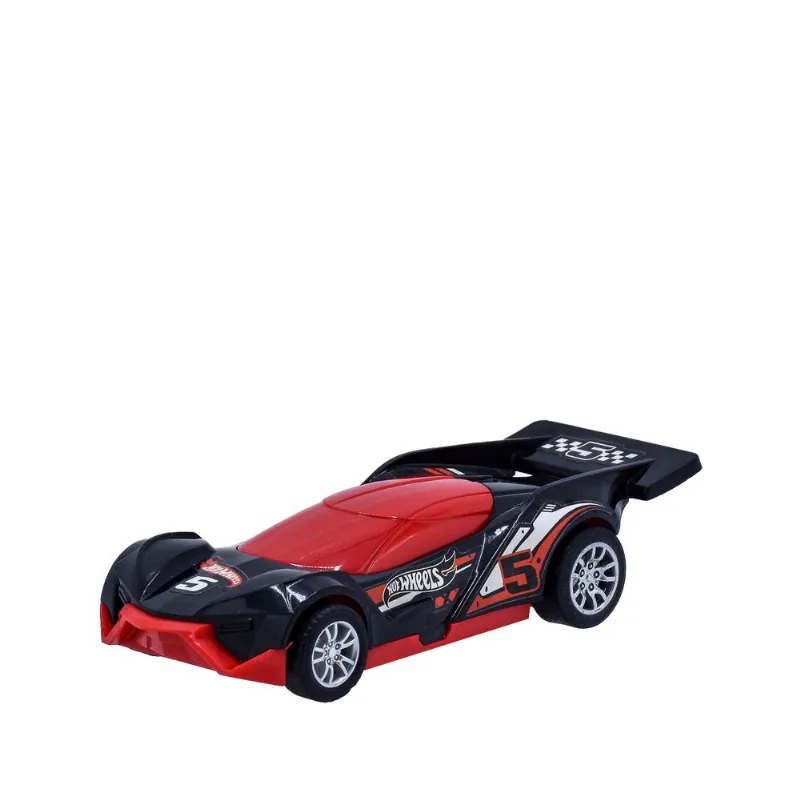 Carro Pullback Hot Wheels 13 Cm - Negro