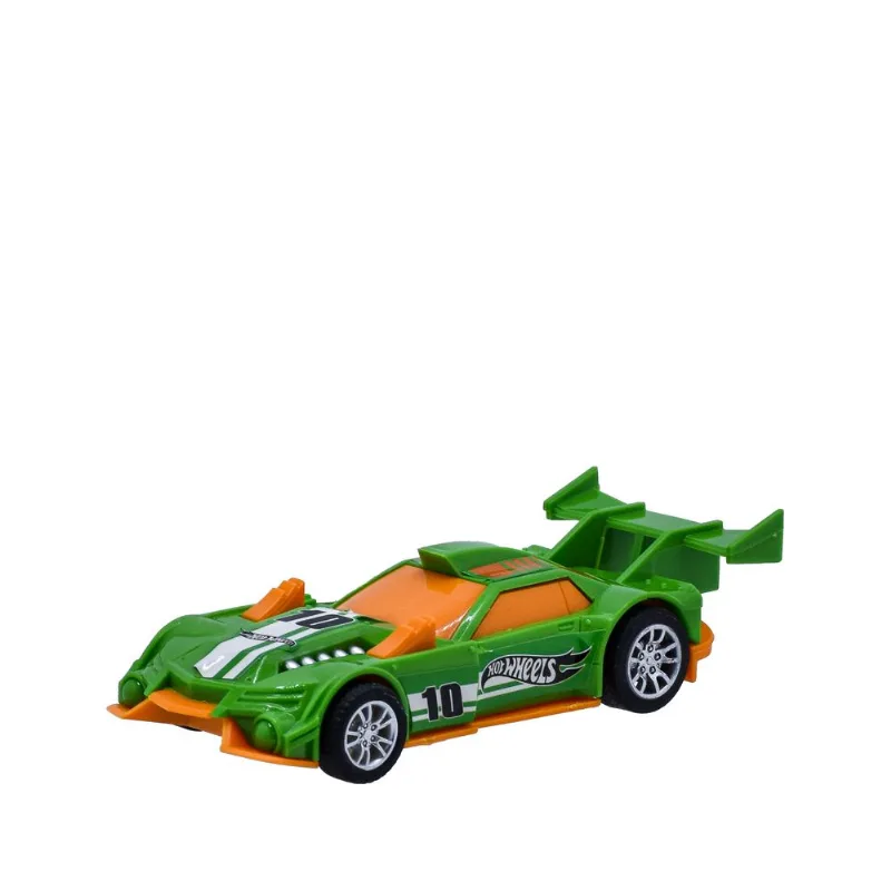 Carro Pullback Hot Wheels 13 Cm - Verde