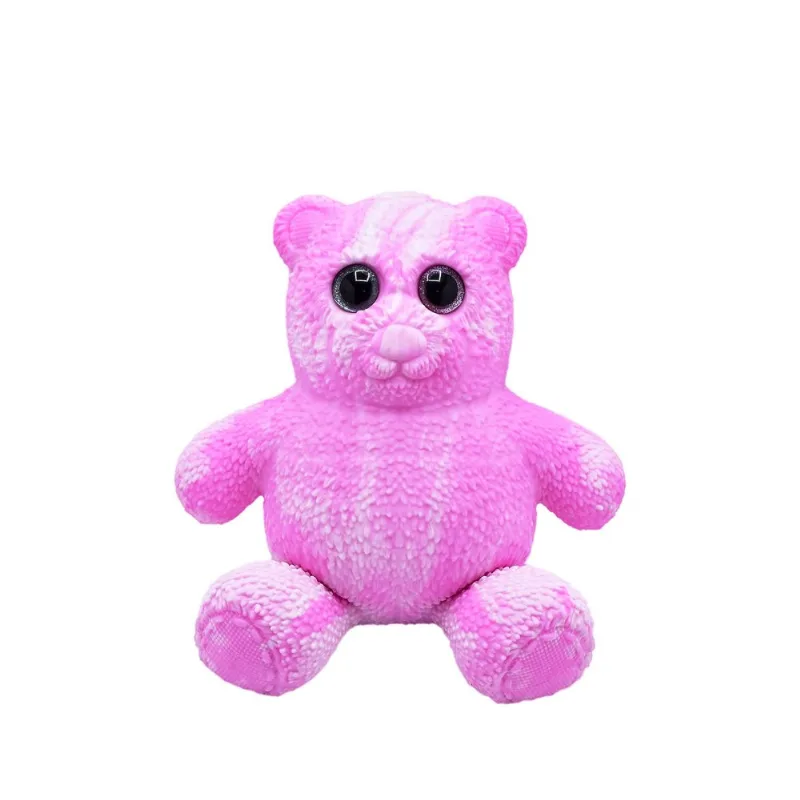 Figura Stretchapalz Oso de Peluche Estirable Rosa