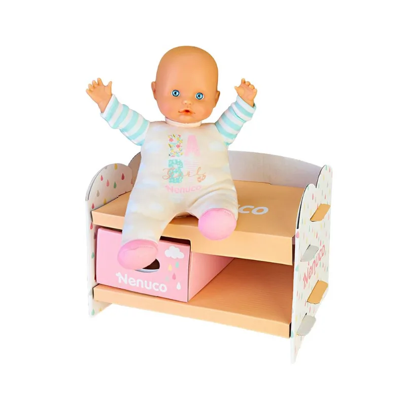 Bebé Nenuco Natural Care Caja Convertible en Cambiador
