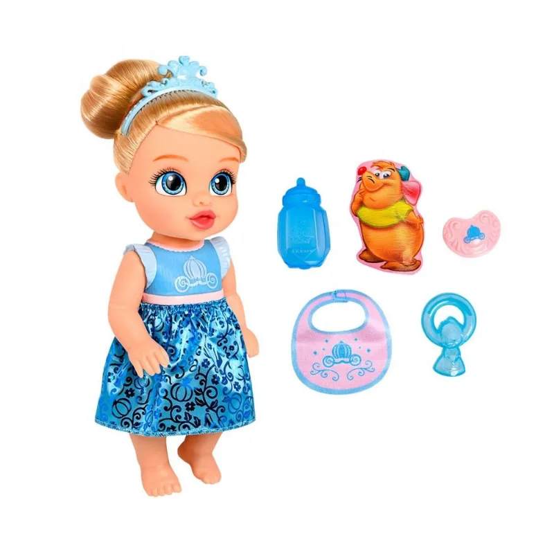 Muñeca Bebé Disney Princesa Cenicienta con Accesorios
