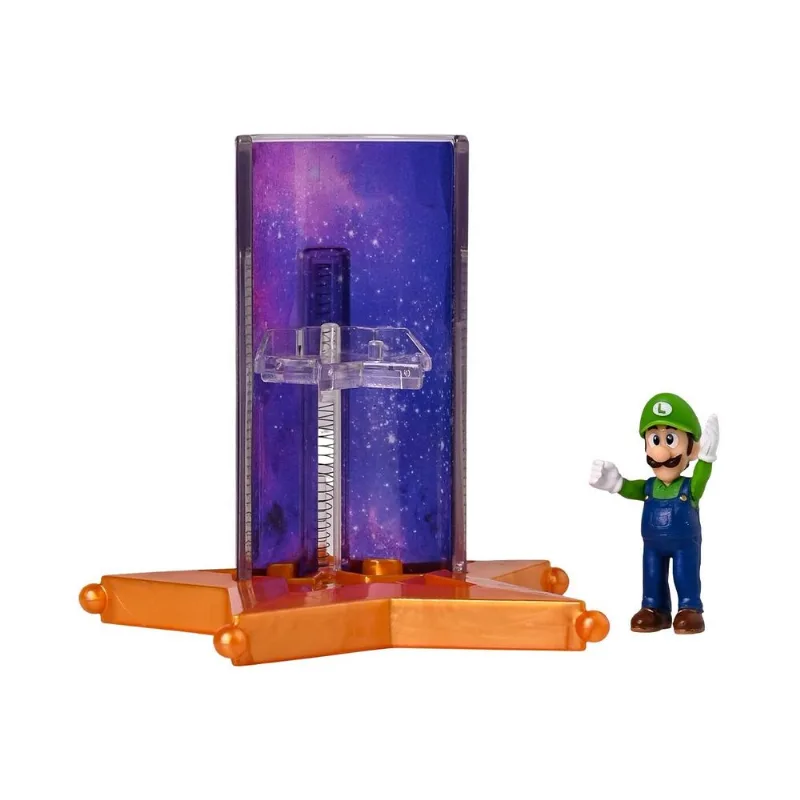 Figura Mario Bros Movie Luigi Mario Verde