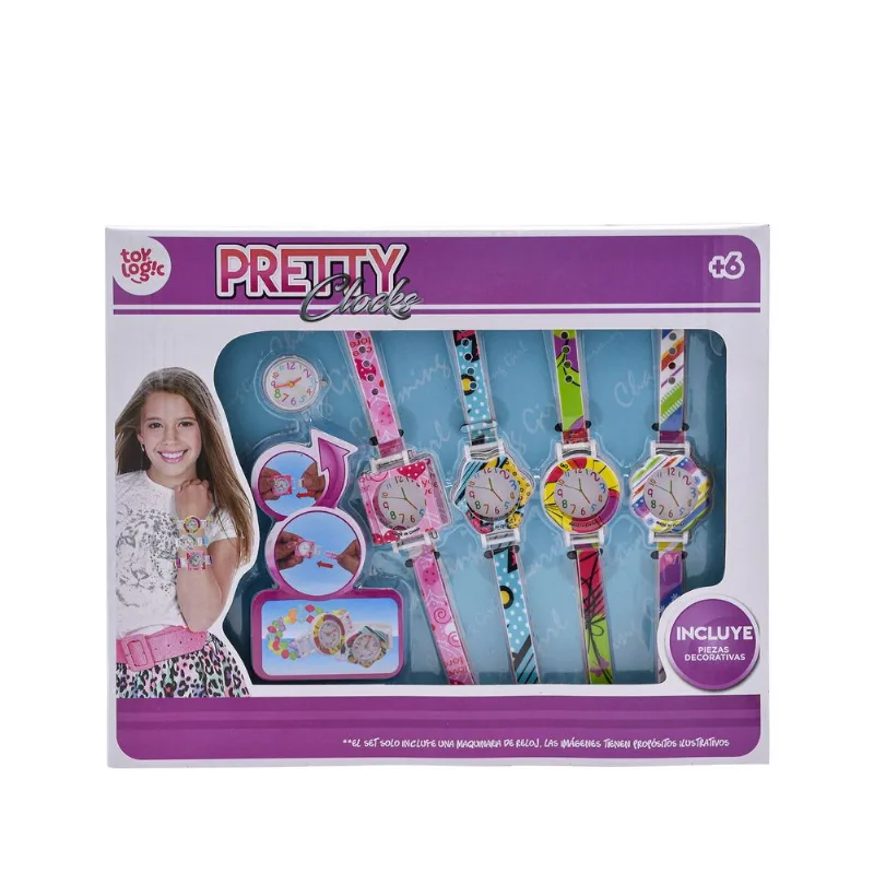 Set Fashion Relojes y Manillas Toy Logic