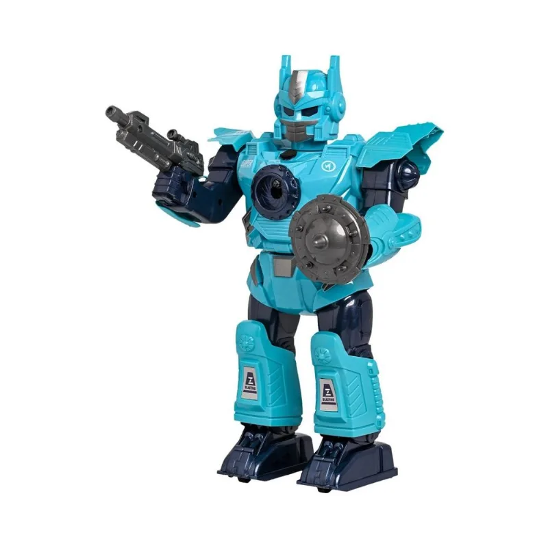 Robot Guerrero Justice on /off con Humo Toy Logic