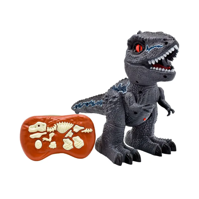 Robot Dino a Control Remoto Wild Bones Negro