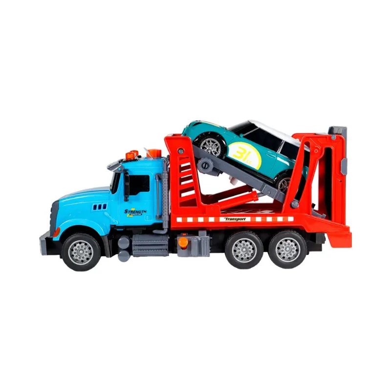 Carro Herro City Ligts Truck On Fast Road Toy Logic