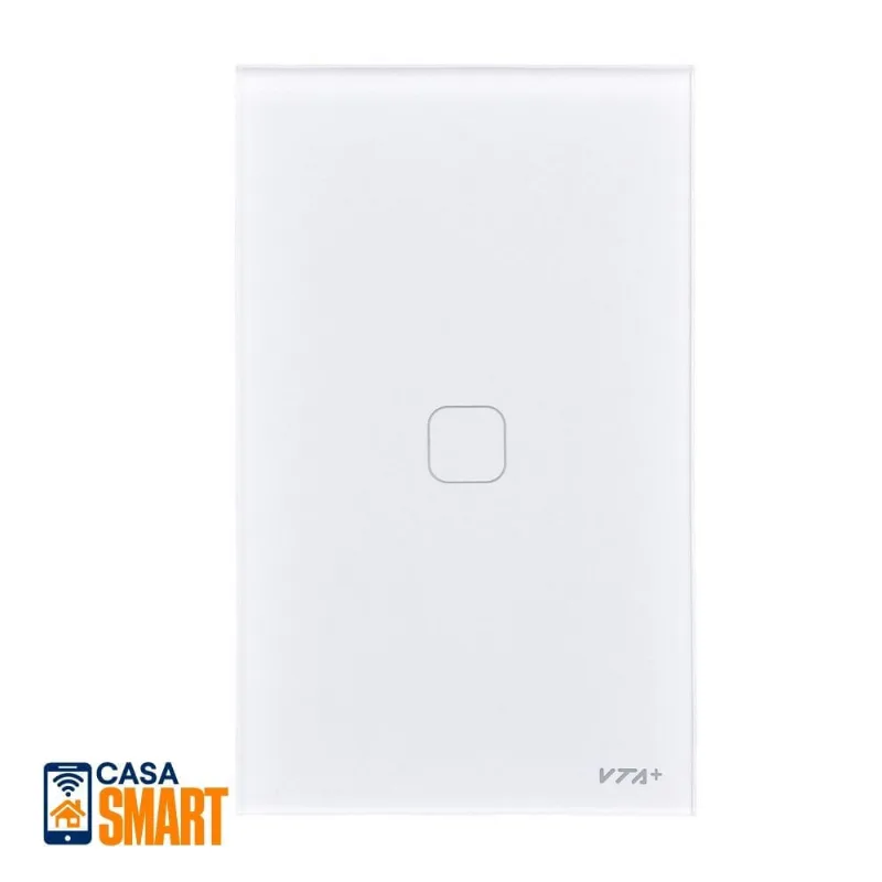 Interruptor Inteligente Simple Blanco IOT VTA+