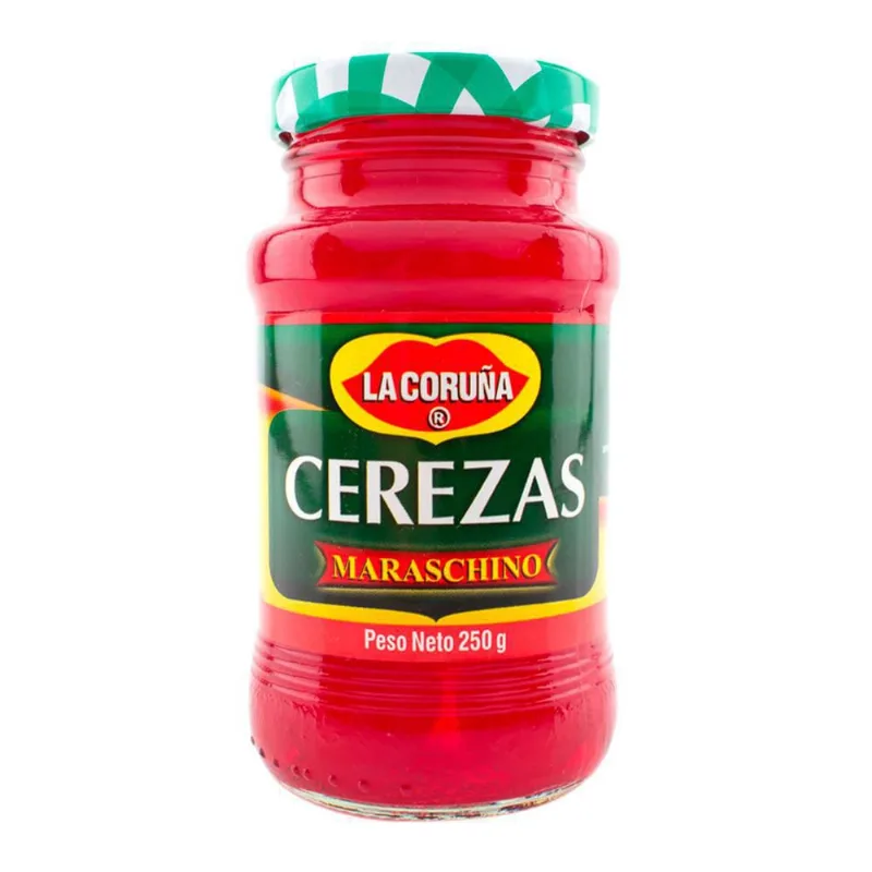 Cerezas Maraschino LA CORUNA 250 gr