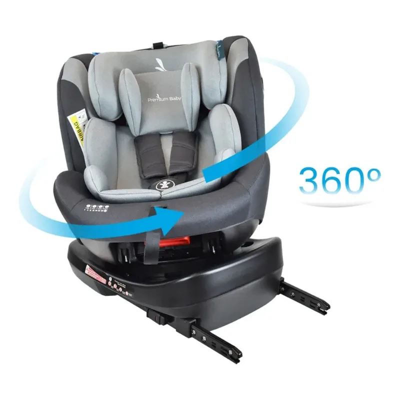 Silla de Auto Bebé Giro 360° Premium baby Winner Gris Gris