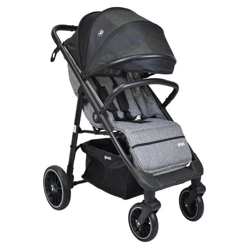 Coche Paseador Para Bebé Priori Minos Negro Negro