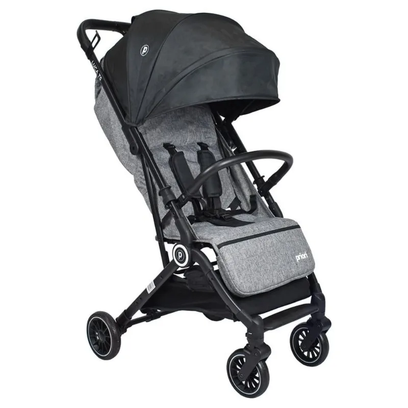 Coche Para Bebé Compacto Tipo Maleta Priori Luca Negro Negro