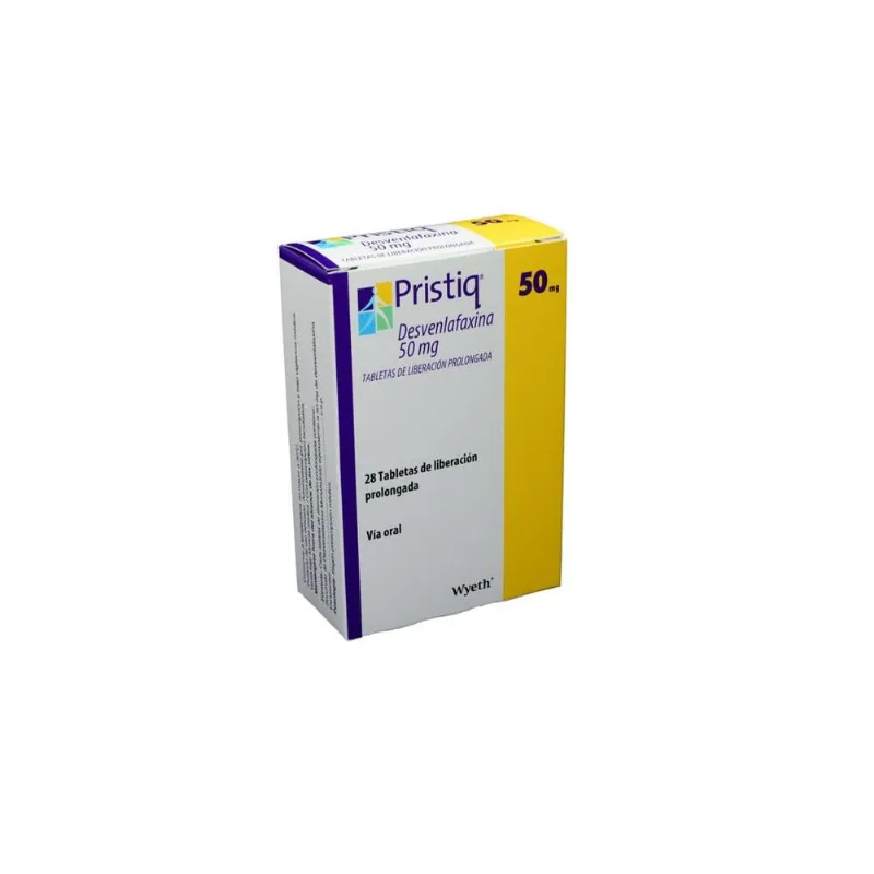 Pristiq 50 Mg Caja con 28 Tabletas de Liberación Prolongada