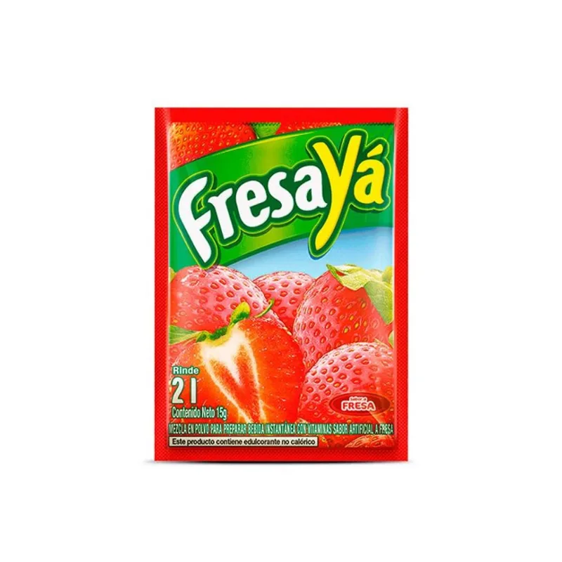 Refresco Fresa Ya 15 Gr