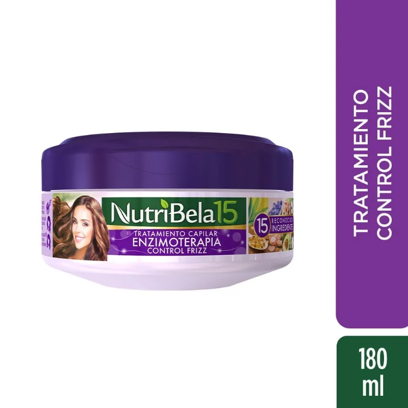 Tratamiento Capilar Nutribela Enzimoterapia Control Frizz 180 Ml