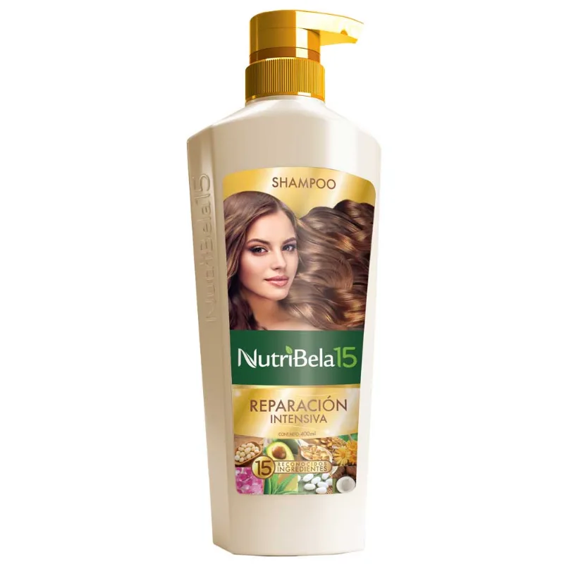Shampoo NUTRIBELA Reparacion Intensiva Frasco 400ml