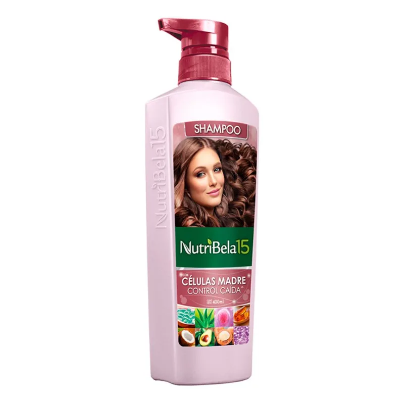 Nutribela Shampoo Células Madres 400 Ml