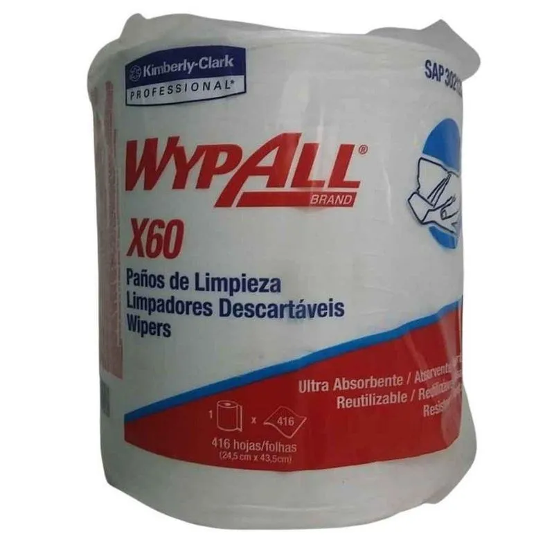 Pano Multiuso Wiper X-60 183 Mt Bco Picotado