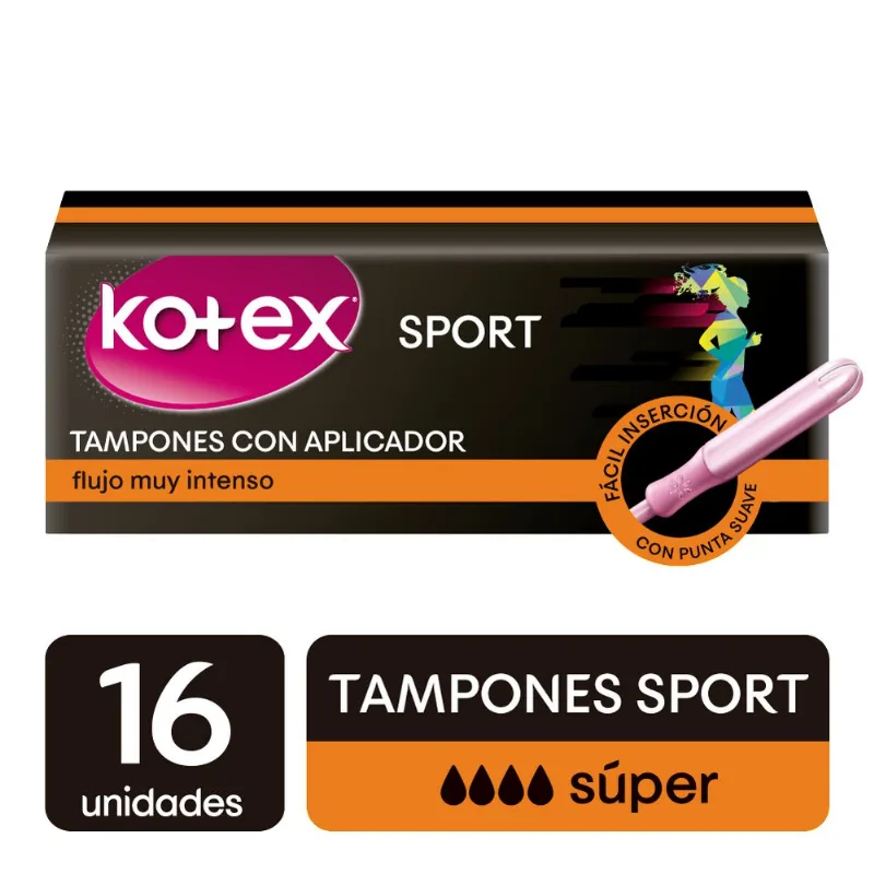 OF TAMPON EVOLUTION SUPER APLI KOTEX 16 und