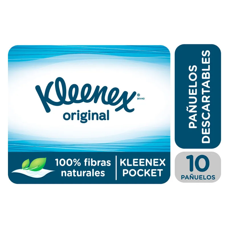 Pañuelos Kleenex Descartables-original-paq-un.-4