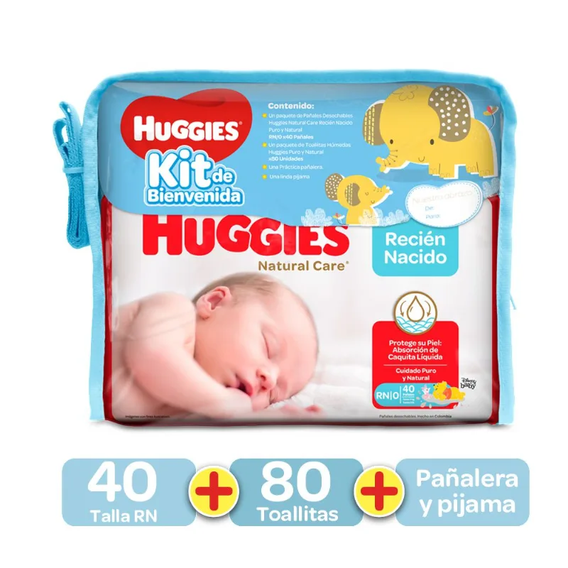 KIT BIENVENIDO RECIEN NACIDO HUGGIES 1 und