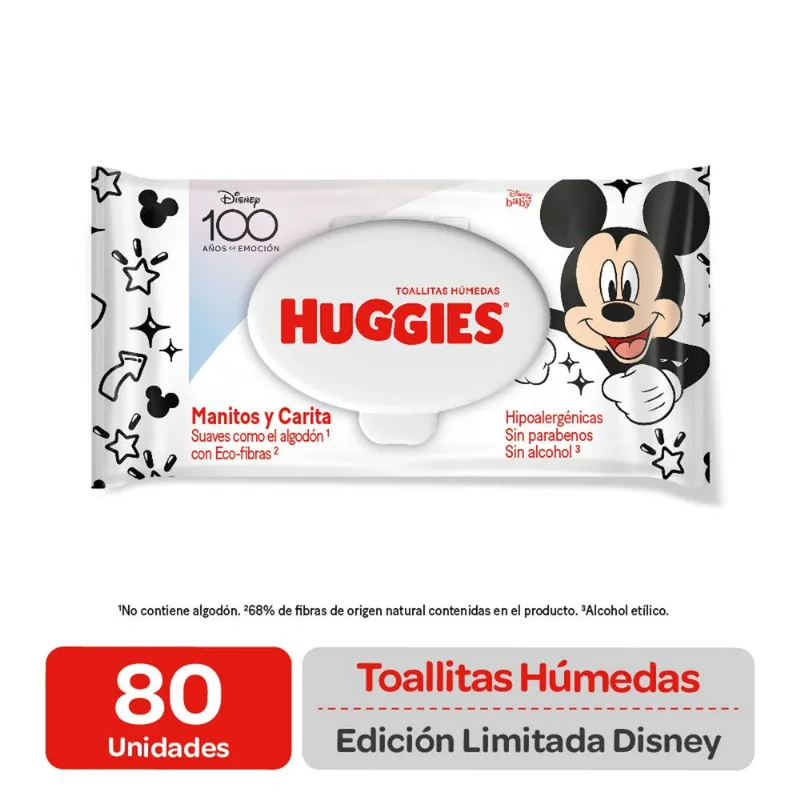 Toallas Húmedas Huggies Disney 80 un.