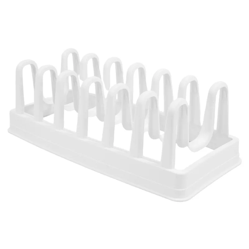 Organizador de tapas blanco 11.7x15.2x35.1 cm Gondol