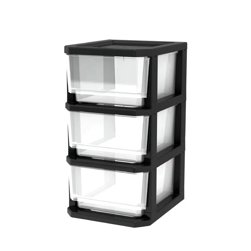 BLACK-NATURAL SR LARGE DRAWER