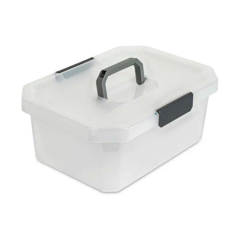 Caja Organizadora Con Manija 11L Natural
