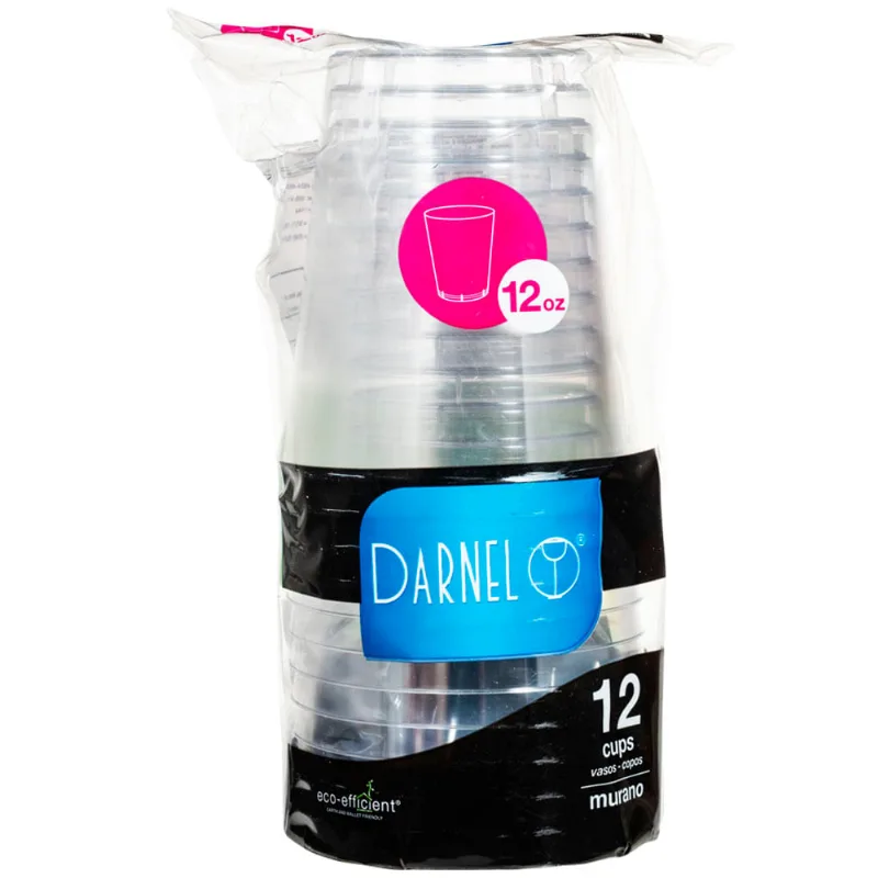 Vaso DARNEL Acrílico 12 Oz Paquete 12un