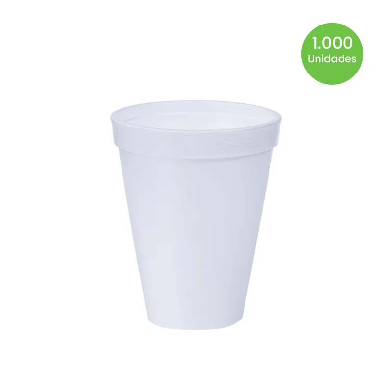 Copo De Isopor 296ml Darnel 10oz C/1.000 Unds Darnel