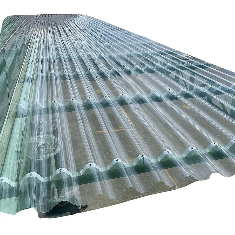 Telha de Policarbonato Onda Alta Resistente Proteção Uv Cristal Transparente 110cm