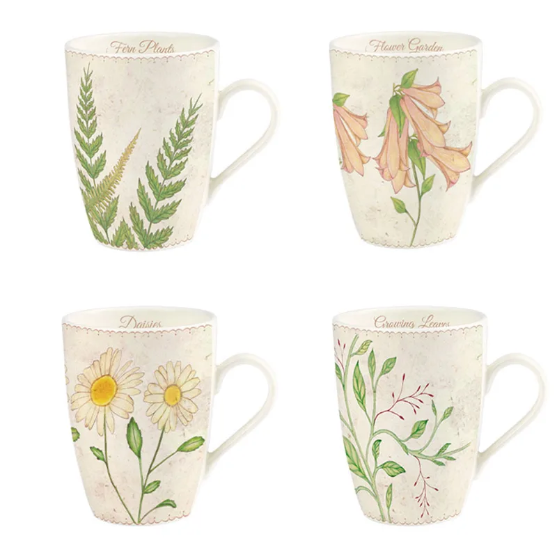 Mug lovely garden 320cc Corona