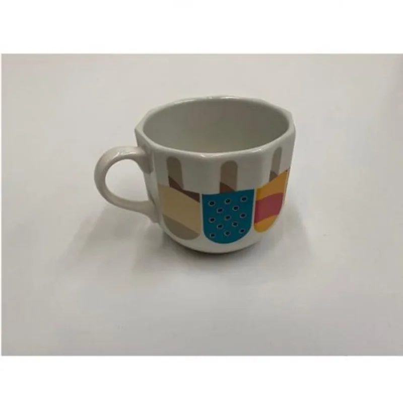 Mug 461Cc Relieve Hexagonal Playful