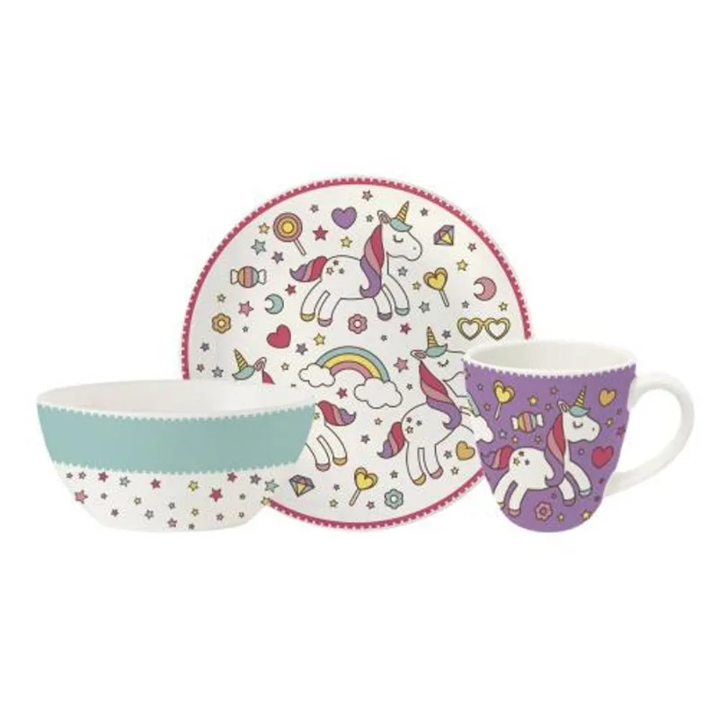Set Desayuno 252Cc Unicornio