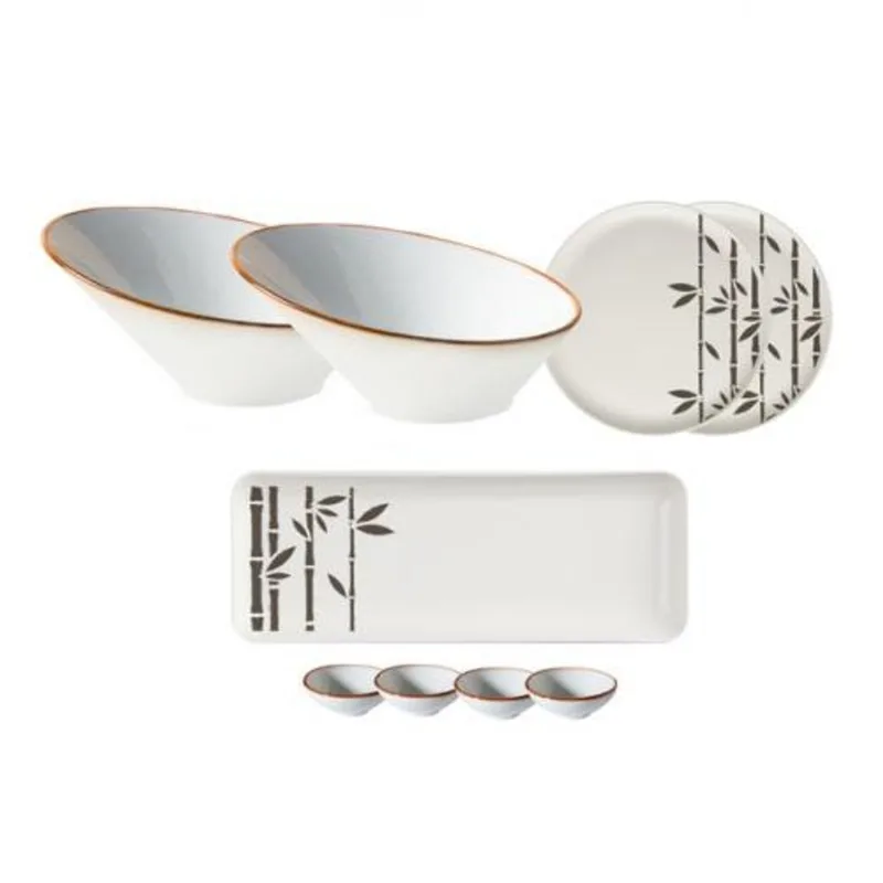 Set De Piezas Para Compartir Comida Oriental